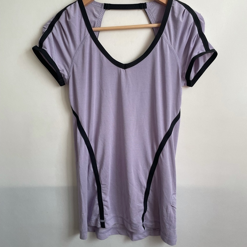 Lululemon Team Spirit Tech Short Sleeve Lilac 4